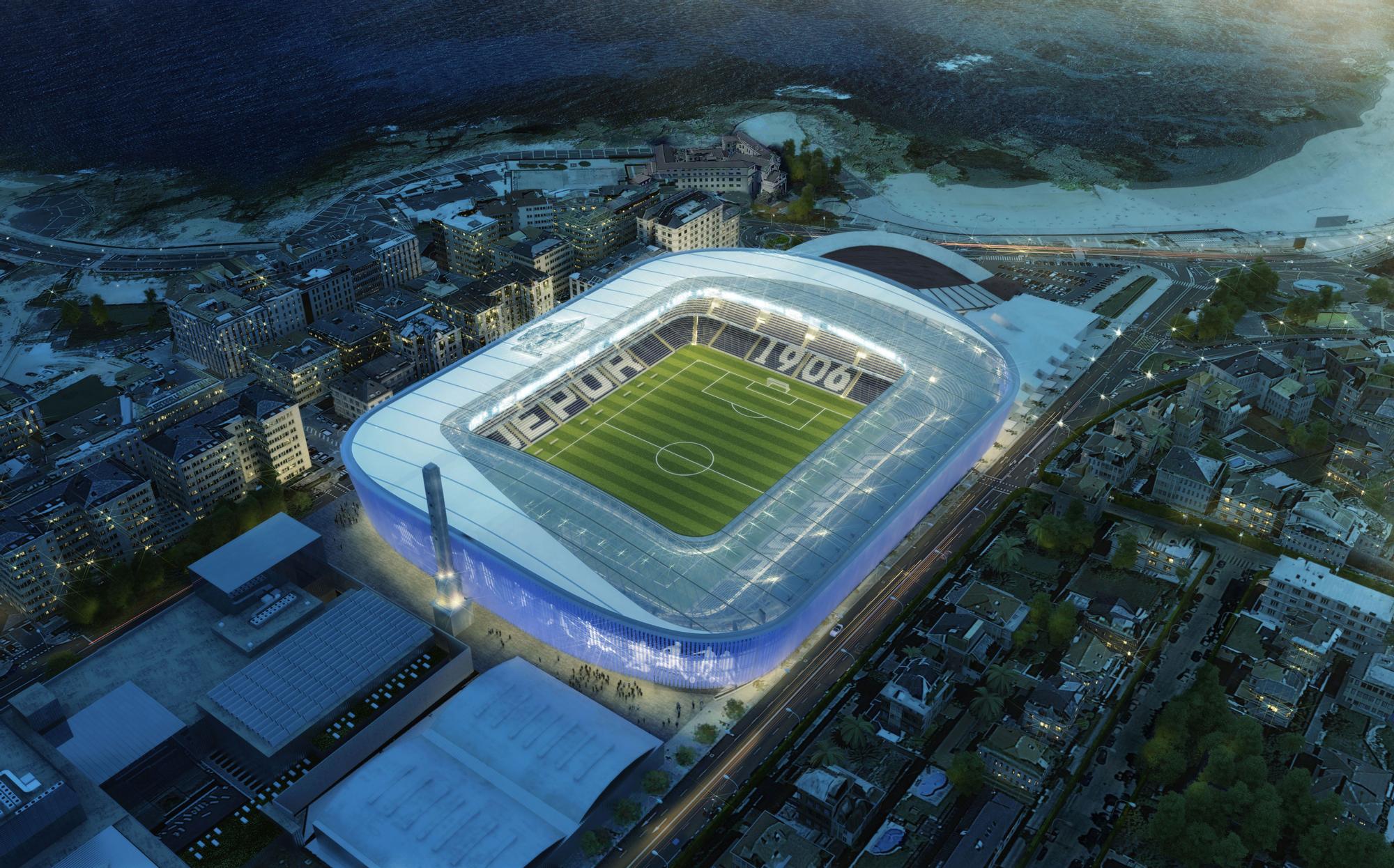 El estadio de Riazor aspira a ser sede del Mundial de fútbol 2030