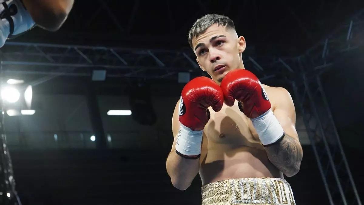 Rafa Lozano Jr., durante un combate.