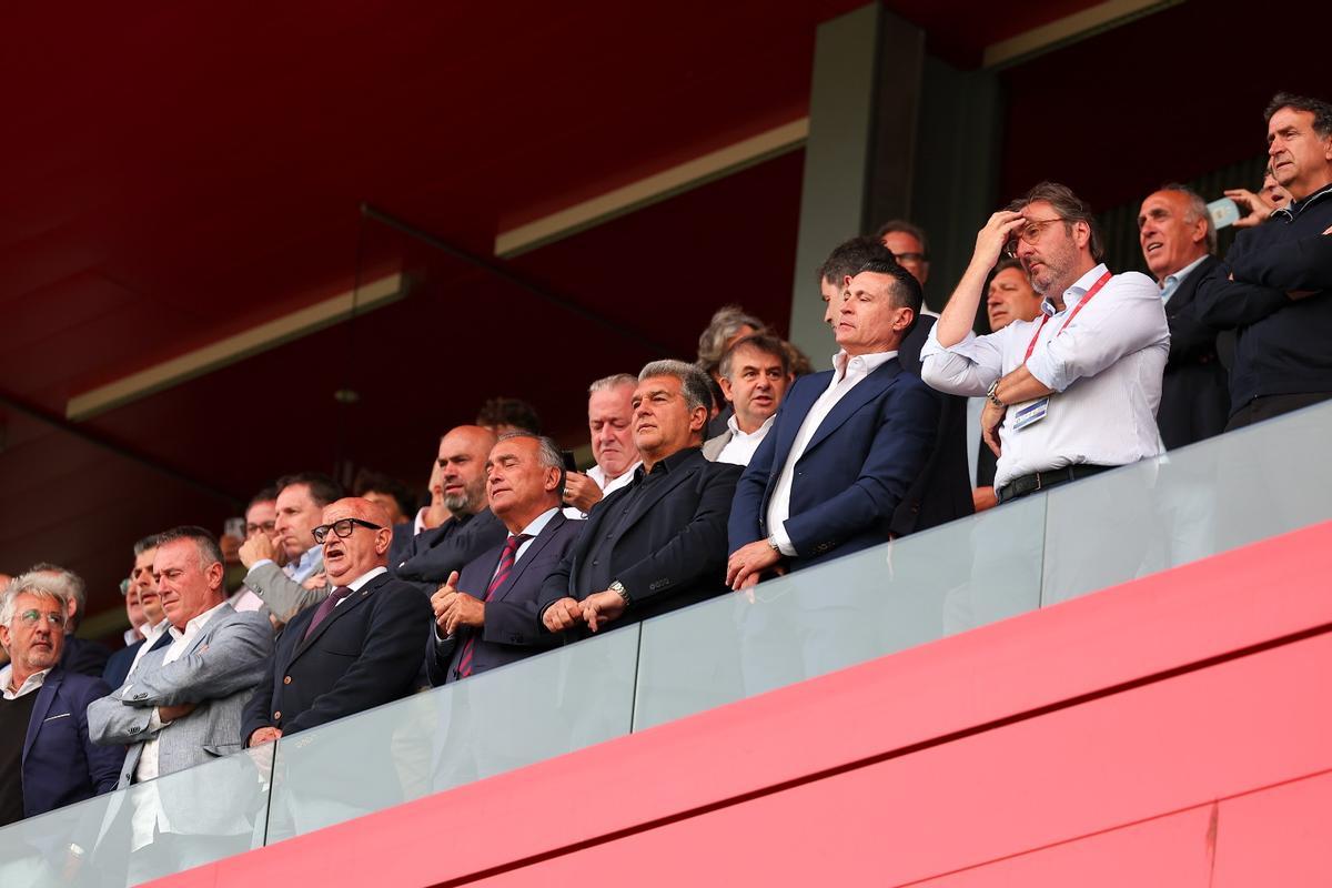 Barça Atlètic - UD Ibiza, partido de vuelta de la semifinal del play-off de ascenso a Segunda, en imágenes.