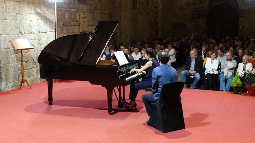 Un dels concerts a piano del festival Isaac Albéniz de Camprodon en una imatge d&#039;arxiu