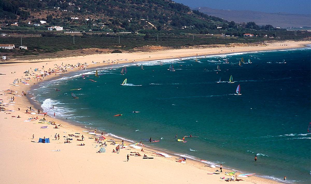 Playa de los Lances en Tarifa (Cádiz).