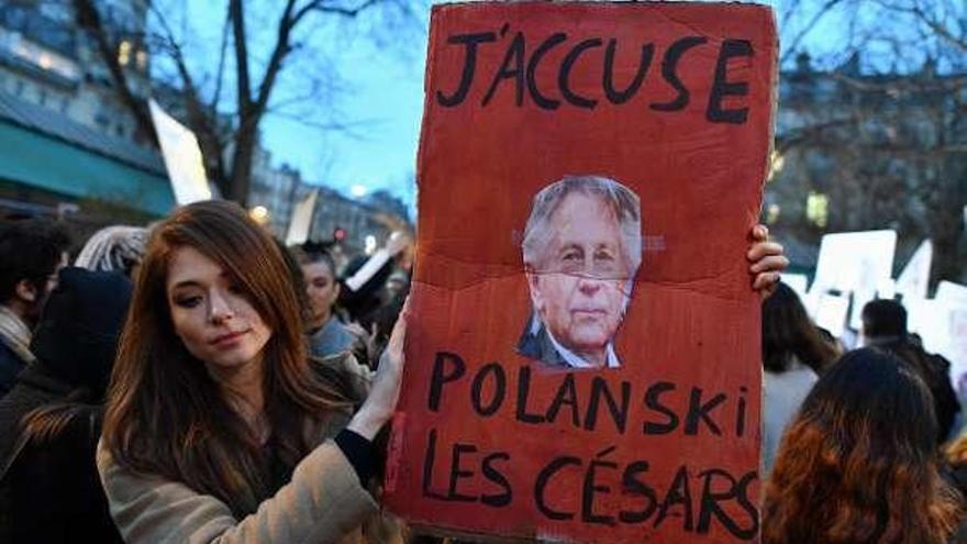 Un momento de la protesta en París. // Mehdi Chebil