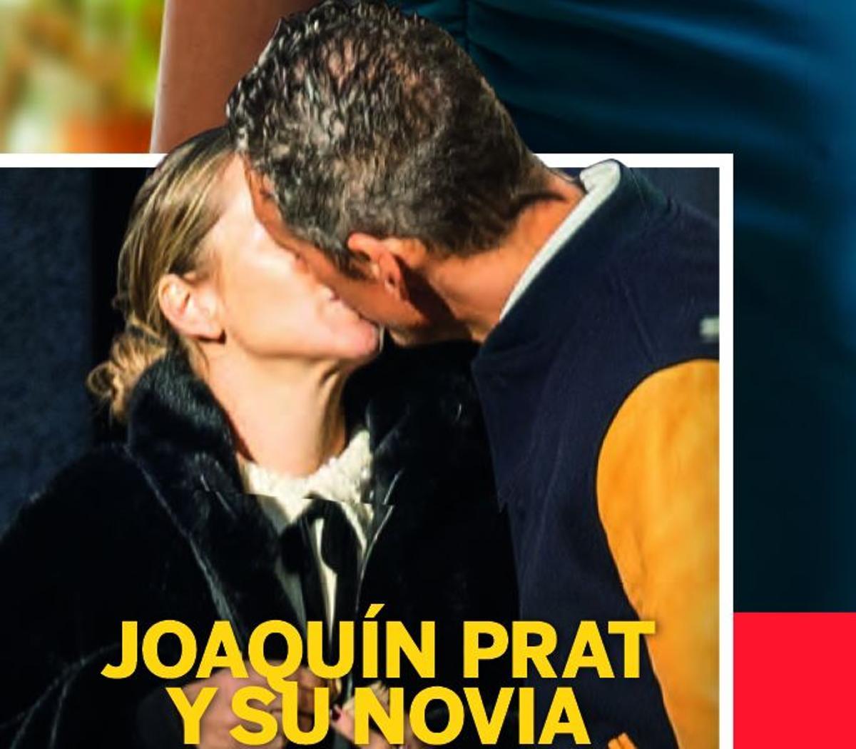 Referencia a Joaquín Prat y Alexia Pla en la portada.