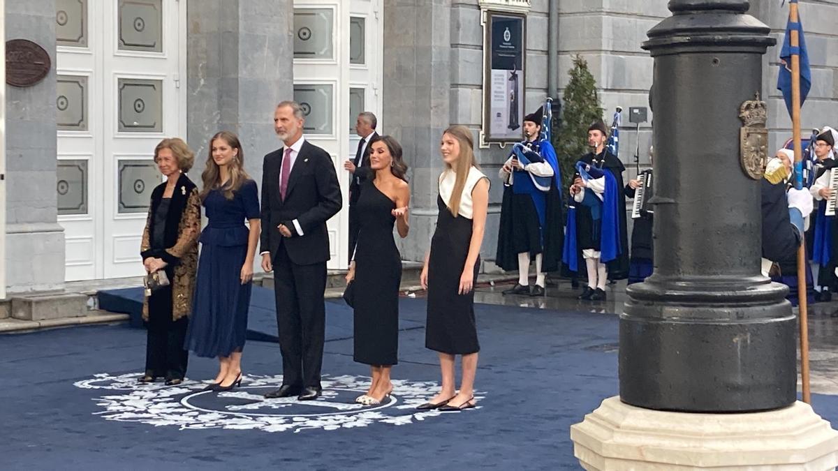 EN IMÁGENES: Así fue la alfombra azul de los Premios Princesa de Asturias 2023