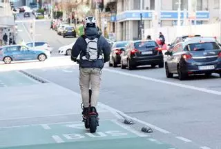 El número de accidentes con patinetes y bicis se cuadruplicó en la ciudad en el último año