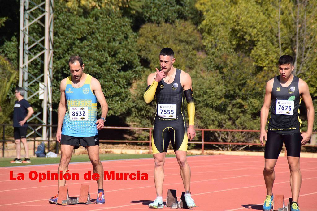 Regional absoluto y sub-23 de atletismo en Lorca (I)