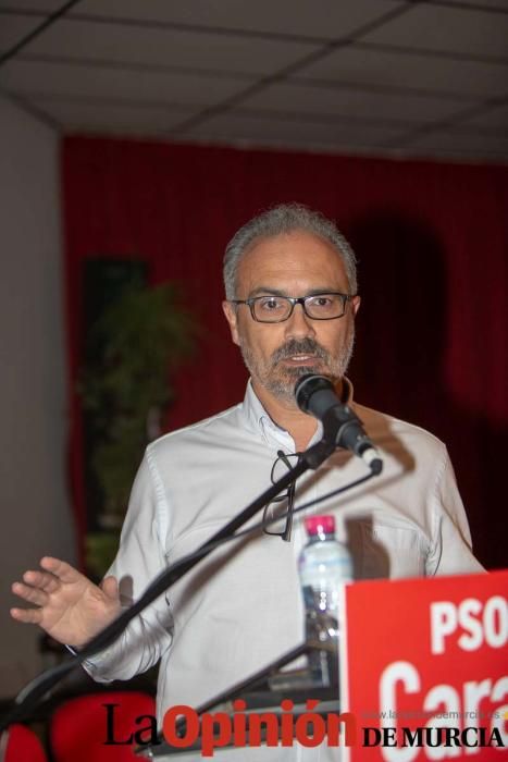 Presentación candidatura PSOE en Caravaca