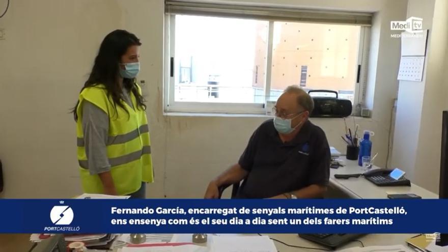 Sandra Segarra entrevista a Fernando García en &#039;Coneix el port de Castelló&#039;