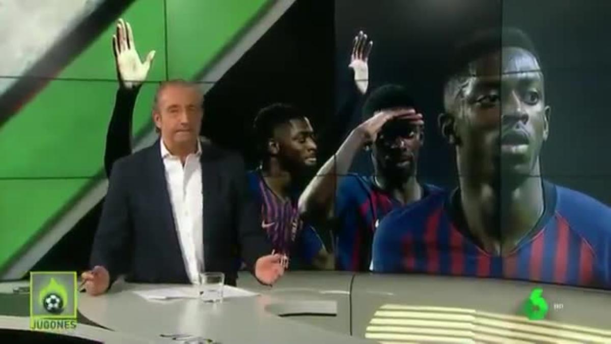 Pedrerol atiza al Barça por la gestión del caso Dembélé