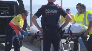 Encuentran en Badalona el cuerpo sin vida de una mujer debido a las fuertes tormentas