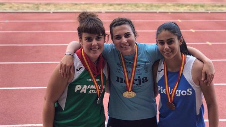 Natalia González, bronce en el nacional junior