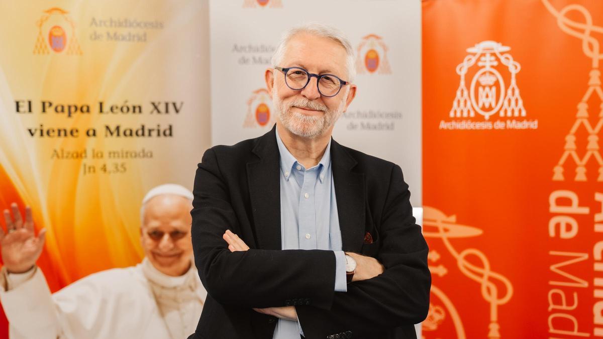 Yago de la Cierva, coordinador de la visita del Papa León XIV a España.