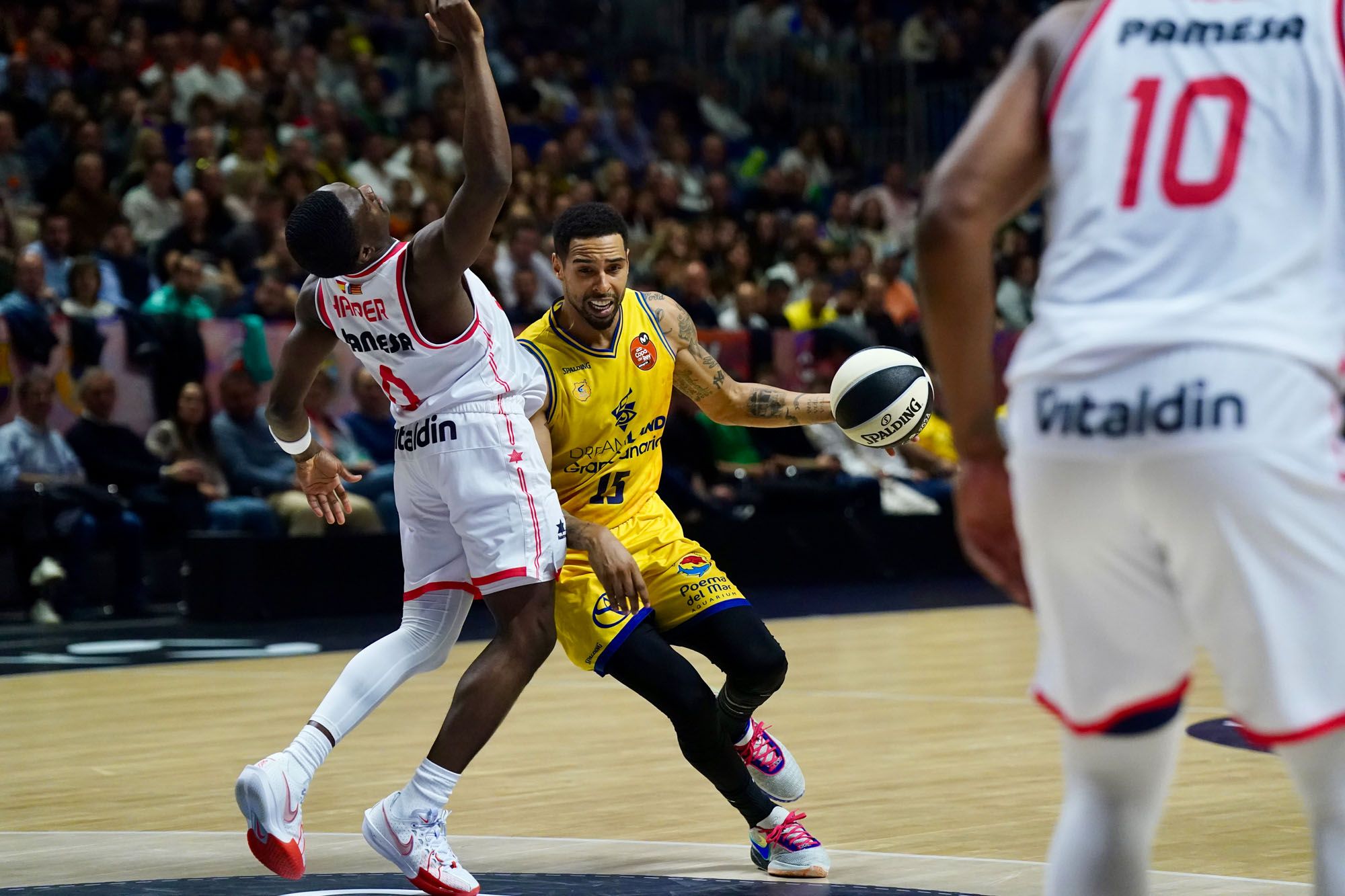 Gran Canaria - Valencia Basket, segundo partido de la Copa del Rey 2024.