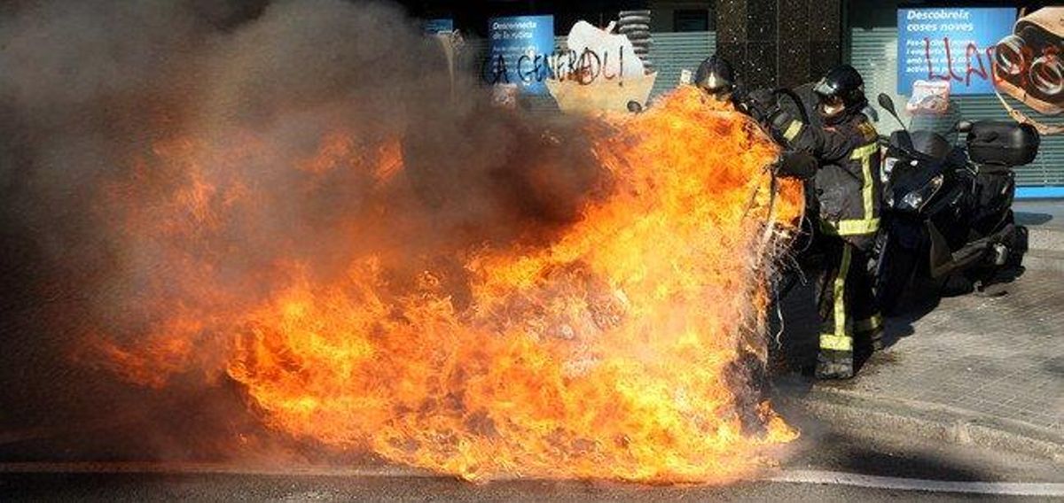Els incidents del 29-M, vistos per Julio Carbó.