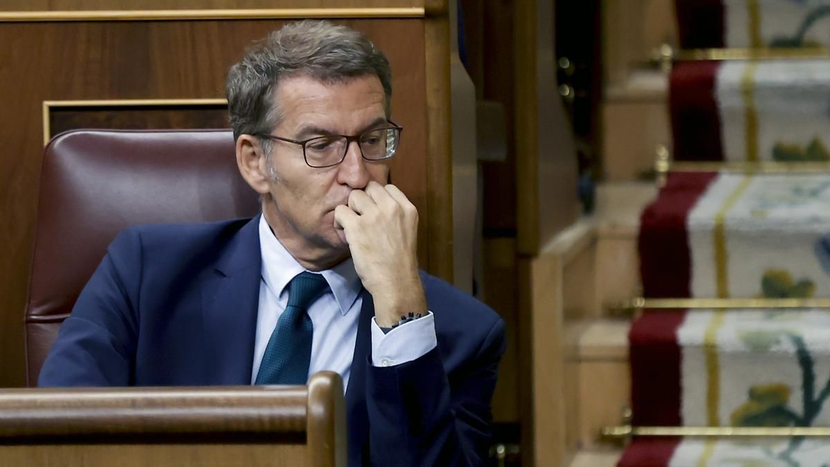 Alberto Núñez Feijóo fracasa en la segunda votación de investidura