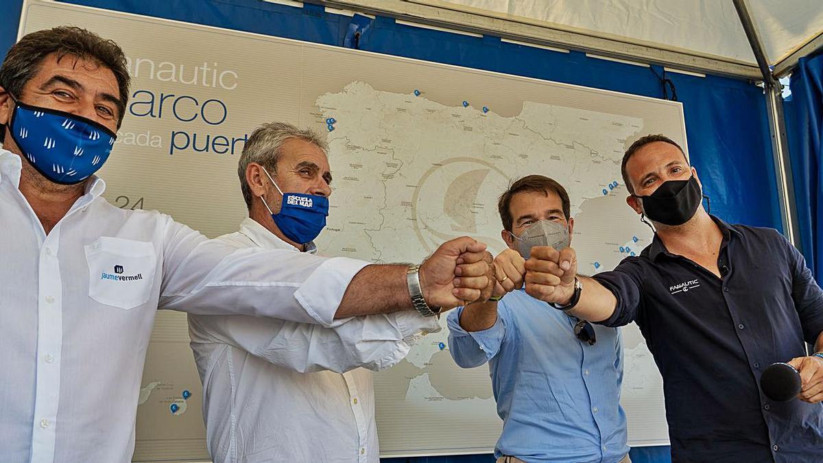 La Asociación de Escuelas Náuticas de Baleares se presentó en la Palma International Boat Show. | AENIB