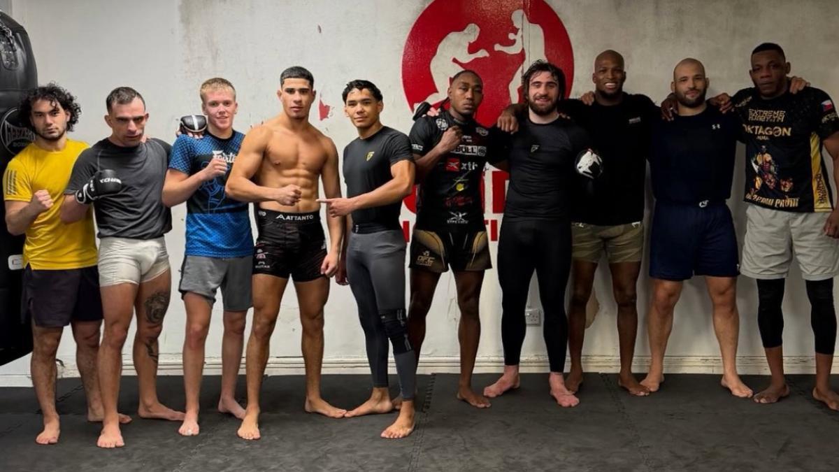 'Hooiboi' entrenando en el LSF de Londres