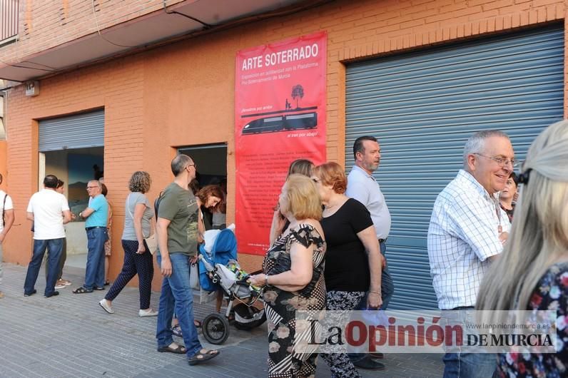 Inauguración de la exposición 'Arte soterrado'