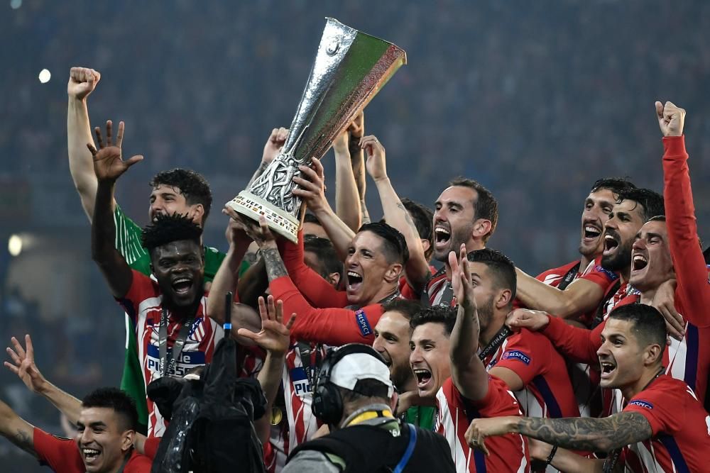 Final de la Europa League: Olympique de Marsella - Atlético de Madrid