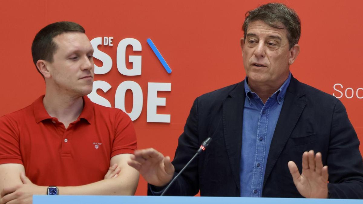 Aitor Bouza y José Ramón Gómez Besteiro