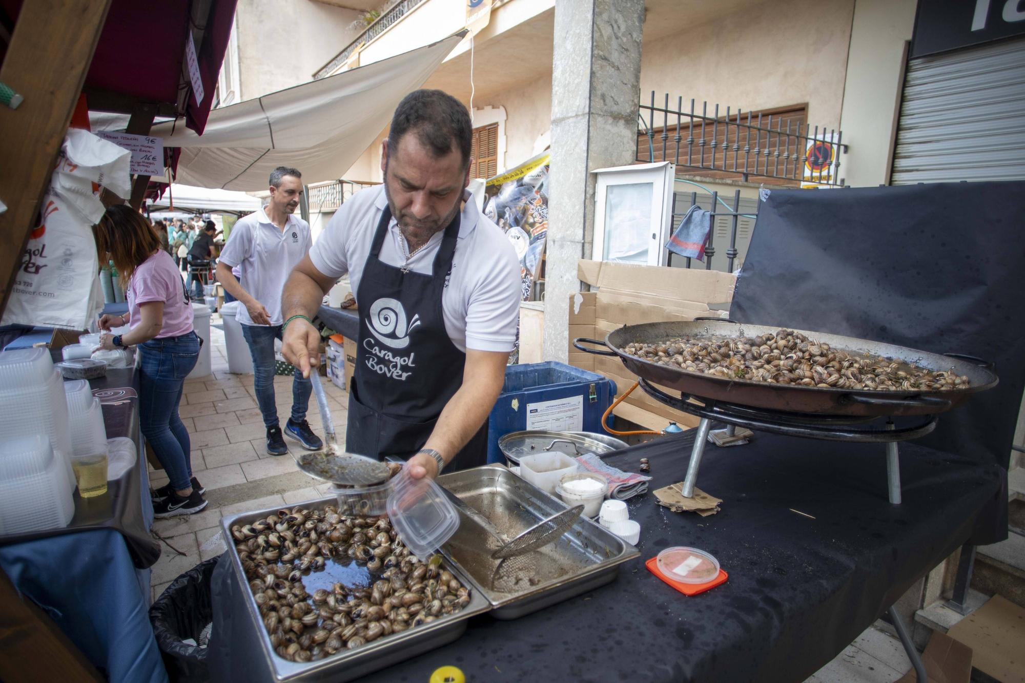 FOTOS | La Fira del Caragol de Sant Jordi, en imágenes