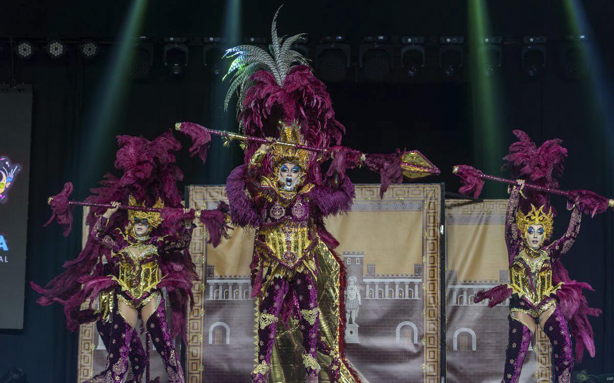 El arte drag brilla en Cartagena este lunes