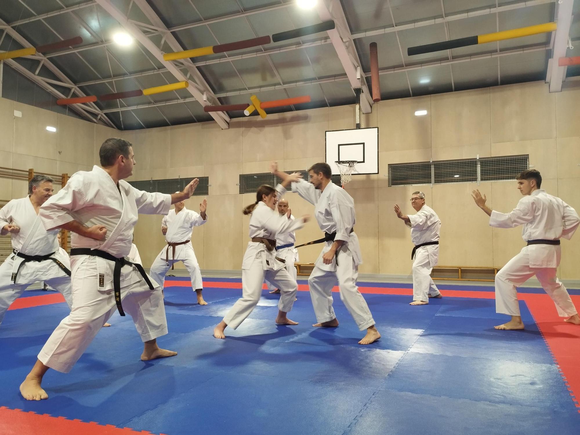 El tai-jitsu, el arte de defensa de los guerreros samurái conquista en Llanera