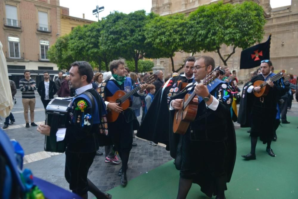 Desfile y certamen de tunas en Murcia