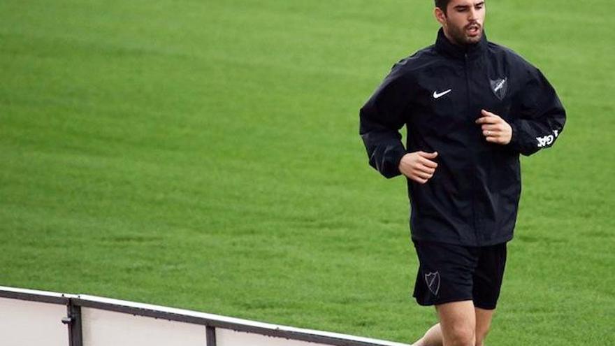 Flavio Ferreira realiza carrera continua durante un entrenamiento reciente.