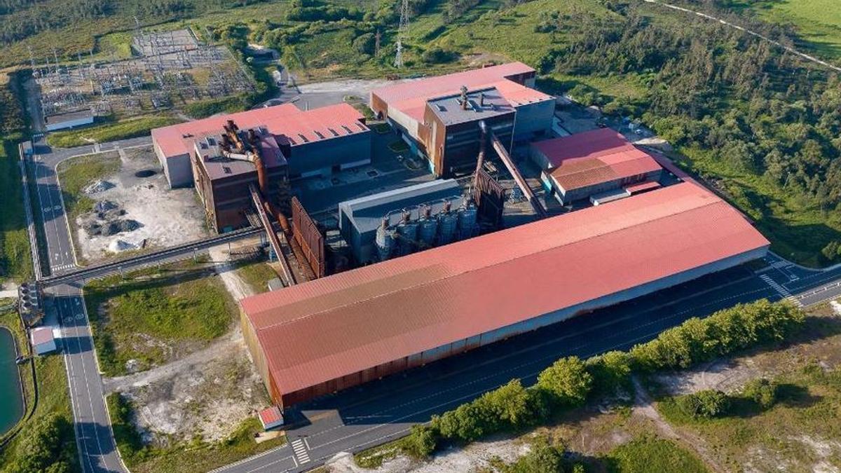 Factorí­a de fabricación de ferroaleaciones de Xeal en Dumbría.