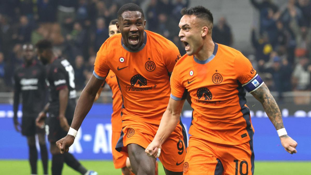 Lautaro y Thuram, la dupla del Inter arriba