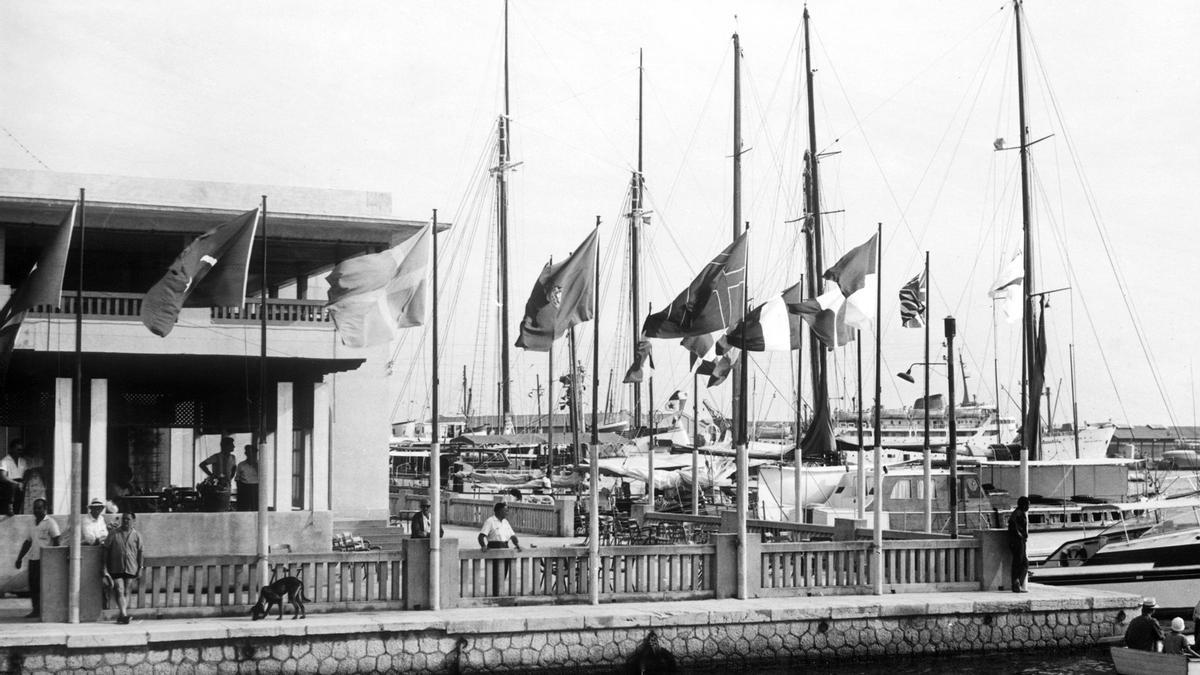 El Club Náutico de Palma muestra su historia en una exposición de fotografías