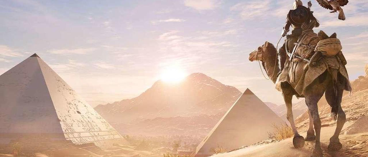 Una imagen promocional del videojuego &quot;Assassin&#039;s Creed: Origins&quot;.