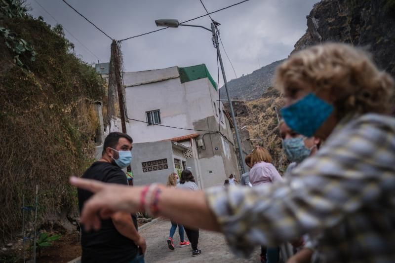 Desalojo de los vecinos del camino de La Ermita