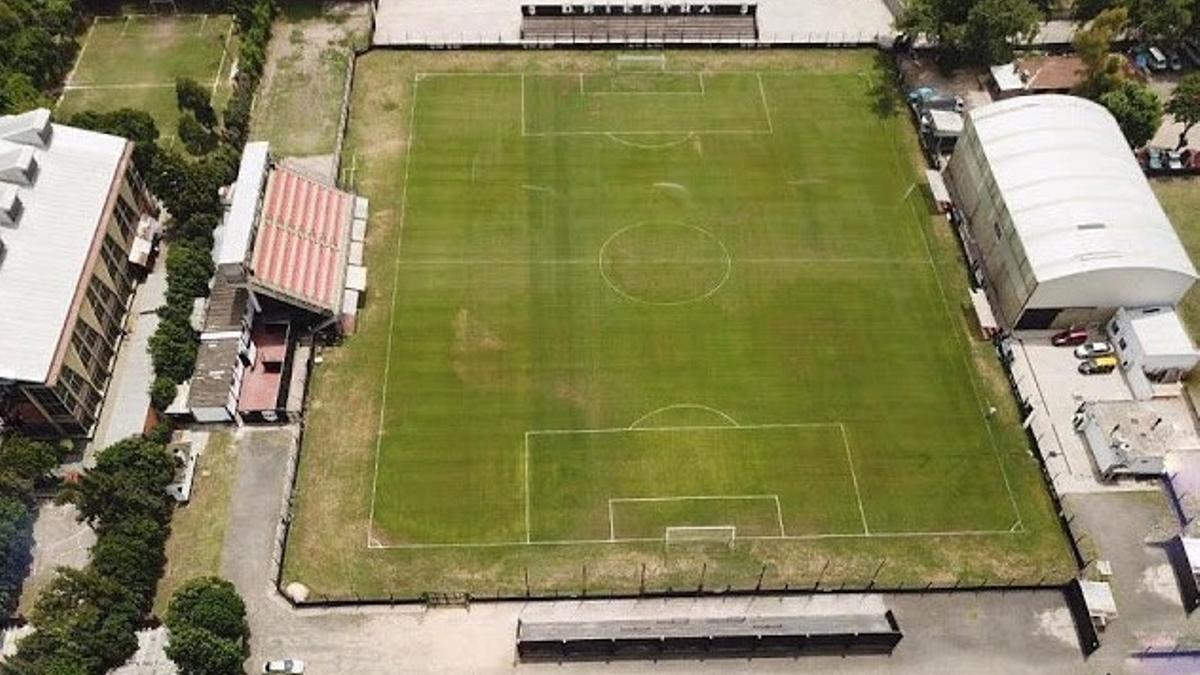 El estadio del Deportivo Riestra.