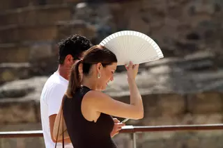Alerta naranja y amarilla por calor extremo en la Región