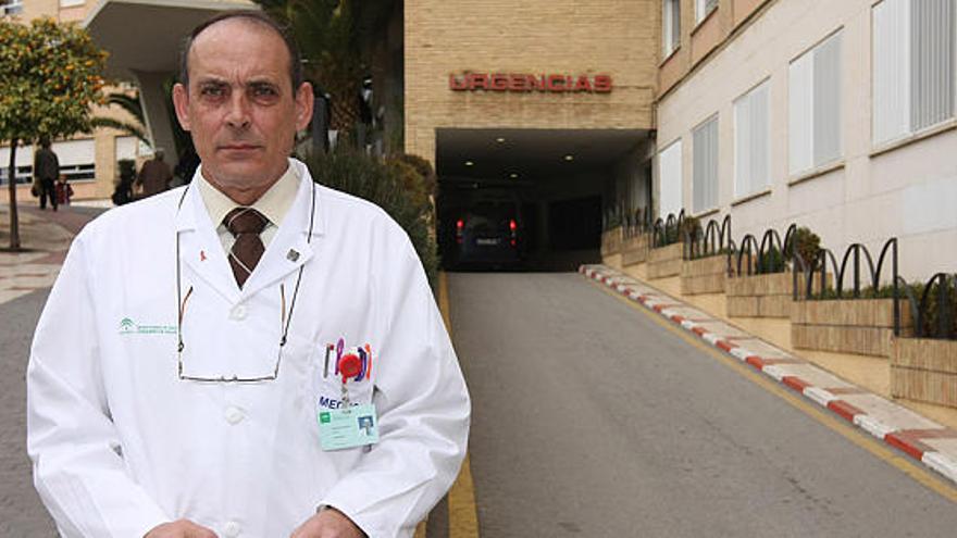Urgencias. El jefe del Servicio de Urgencias del Hospital Regional y del Civil, Guillermo Quesada.
