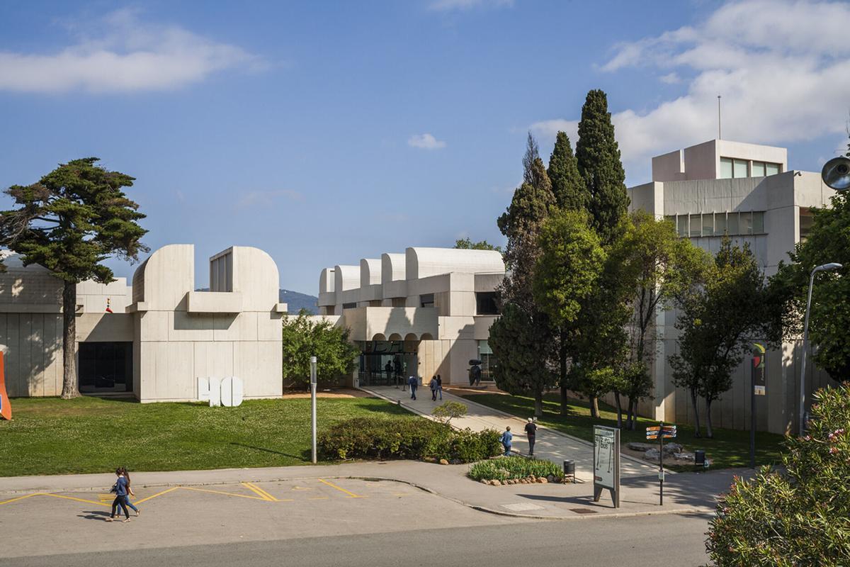 Cultura Tema de 10 rutas arquitectonicas del colegi d' arquitectes arquitectos En la foto Lluis Casals Fundació Miró