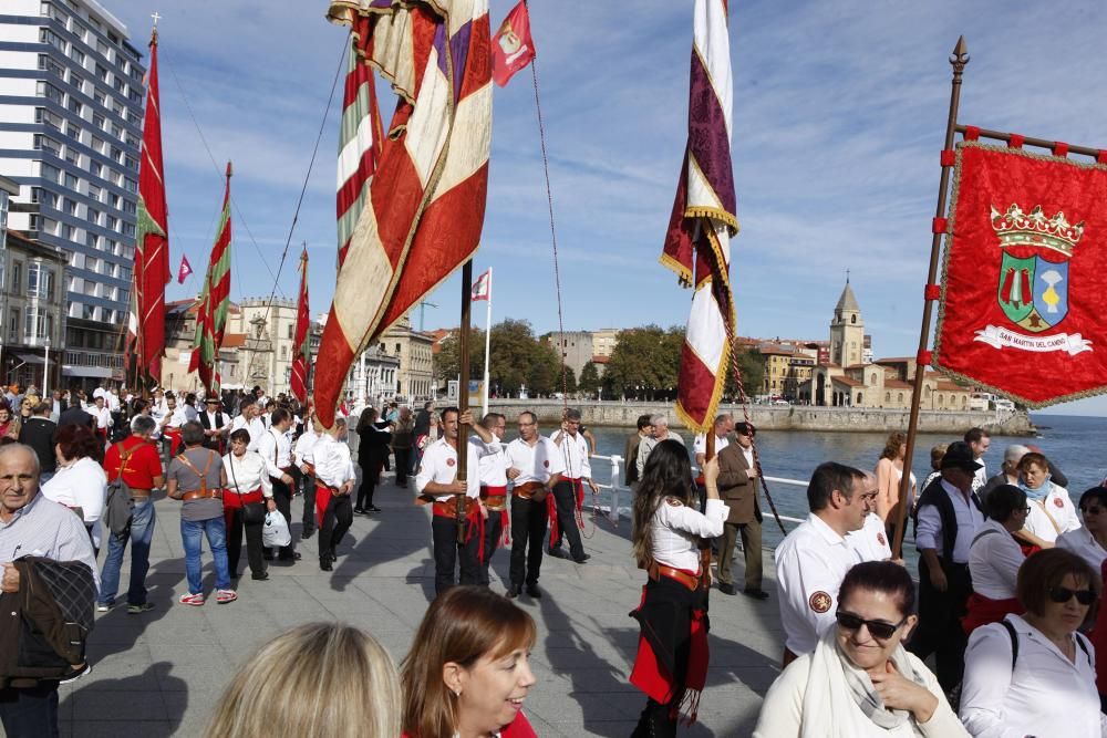 Celebración del Día de León en Gijón