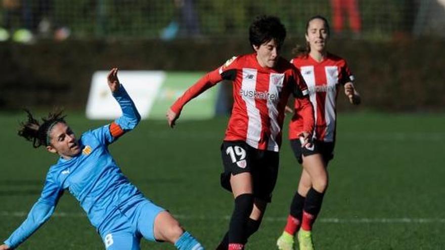 El Valencia Femenino no reacciona ante el Athletic