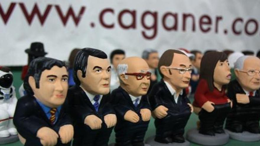 Los políticos catalanes también son &#039;caganers&#039;.