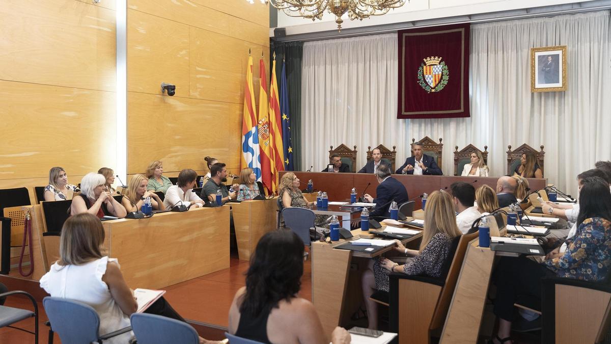 El Pleno municipal de Badalona en una imagen de archivo