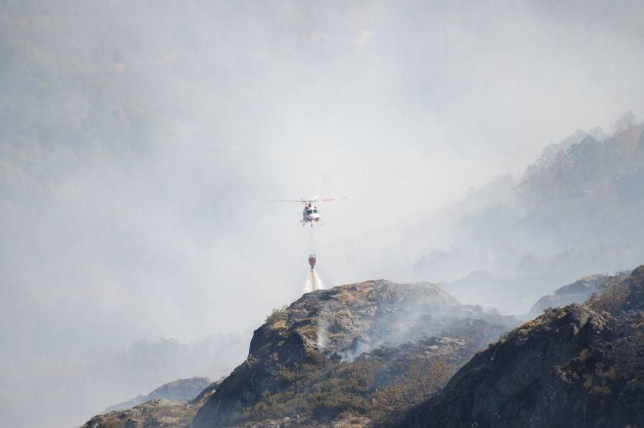 Incendio en Hedroso (Zamora)