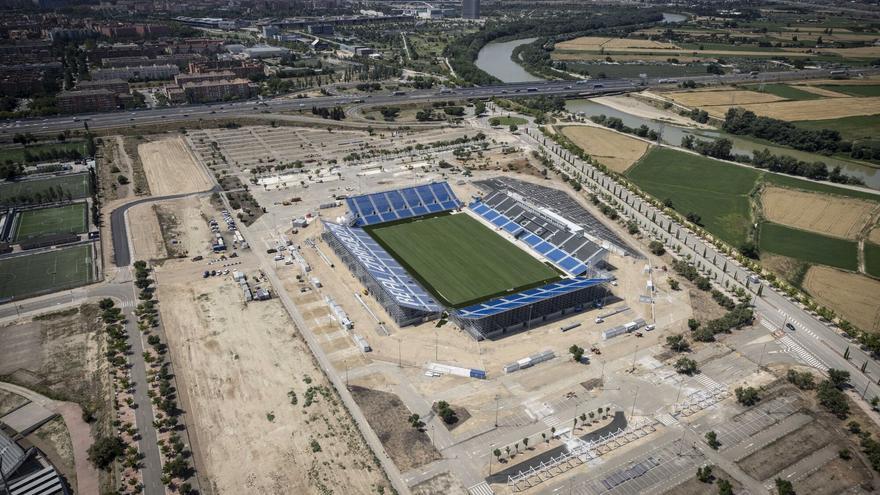 Aparcar en el Ibercaja Estadio costará 150 euros