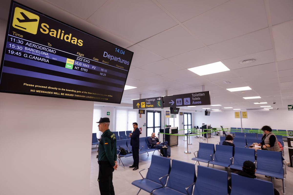 El aeropuerto de Córdoba, desde dentro