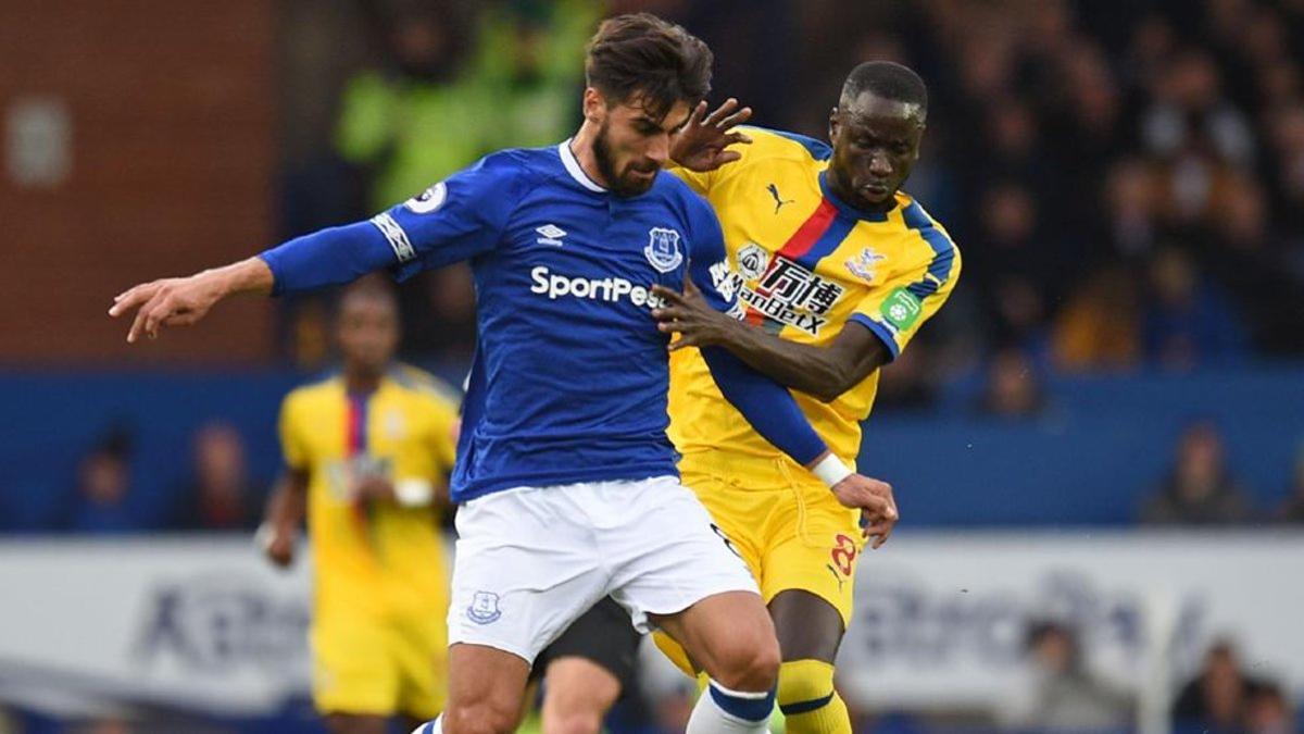 André Gomes debutó con el Everton con victoria