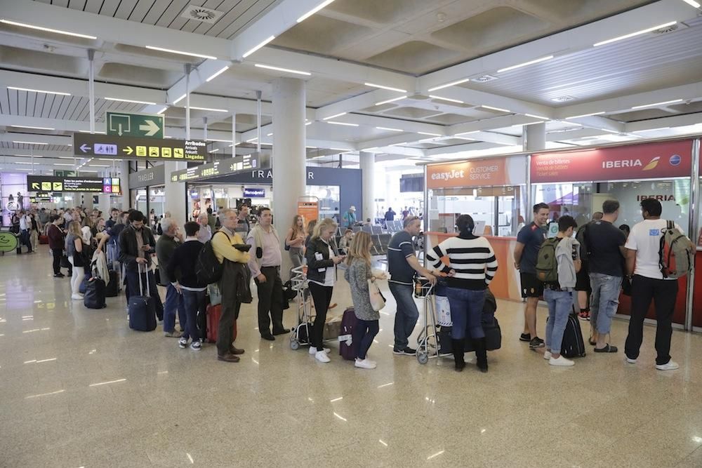 Un fallo informático afecta a los aeropuertos de Palma, Ibiza y Menorca
