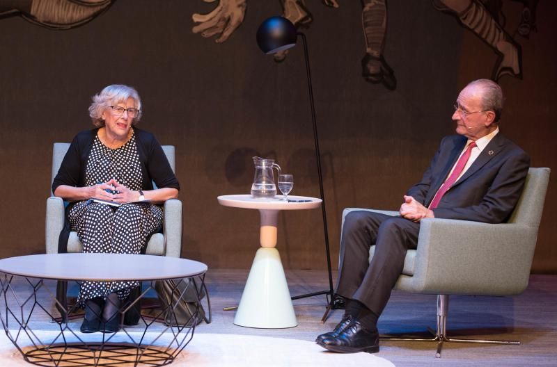 Segundo debate del ciclo 'El mundo que queremos' con la presencia de Manuela Carmena y Francisco de la Torre.  | 21/11/2019 | Fotógrafo: Carsten W. Lauritsen