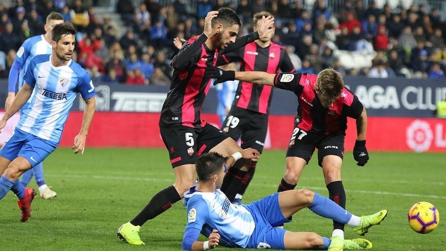 El Málaga CF perdió 0-3 con el Reus