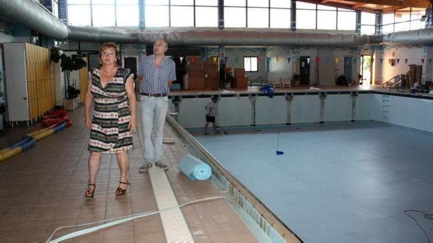 Almassora comienza las obras de renovación de la piscina municipal